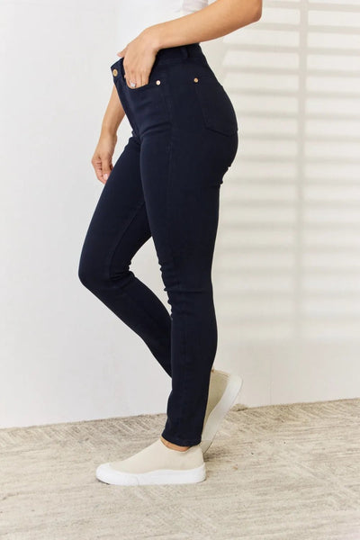 Judy Blue Full Size Garment Dyed Tummy Control Skinny Jeans - Your Second Look