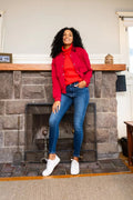 Judy Blue Full Size Washed Thermal Skinny Jeans Plus Size - Your Second Look