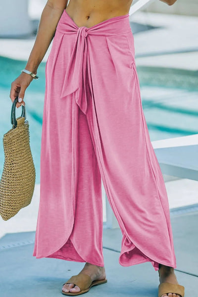Knotted Waist Relaxed Pants - Your Second Look