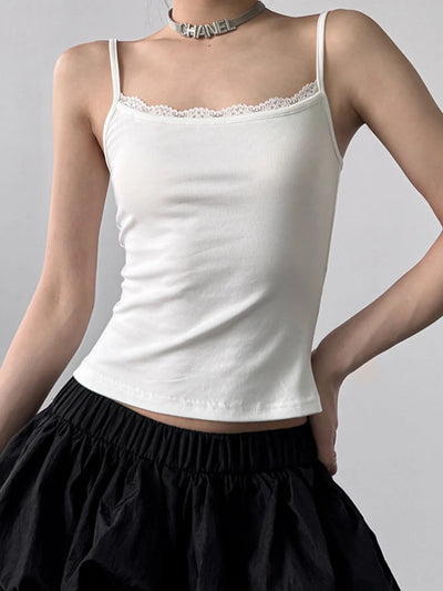 Lace Trim Cami Top - Your Second Look