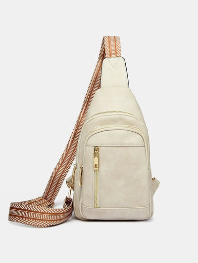 Leather Adjustable Strap Crossbody Bag - Your Second Look