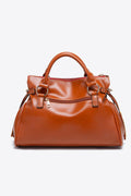 Leather Handbag with Tassels - Your Second Look