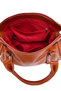 Leather Handbag with Tassels - Your Second Look