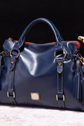 Leather Handbag with Tassels - Your Second Look