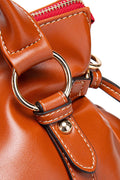 Leather Handbag with Tassels - Your Second Look