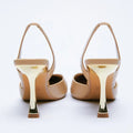 Leather Stiletto Heel Pumps - Your Second Look