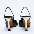 Leather Stiletto Heel Pumps - Your Second Look