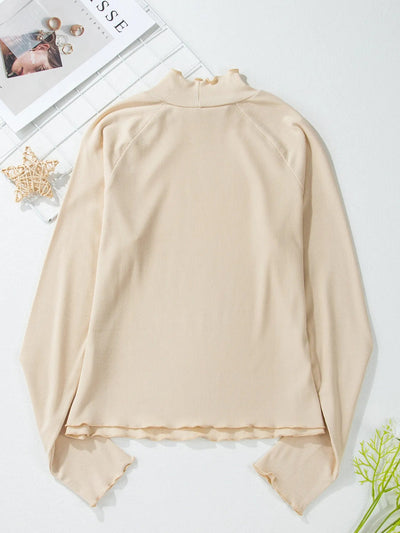 Lettuce Trim Mock Neck Top - Your Second Look