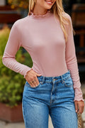 Lettuce Trim Mock Neck Top - Your Second Look
