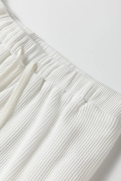 Long Sleeve Top and Drawstring Pants Lounge Set - Your Second Look