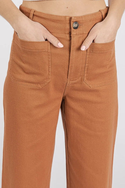Mittoshop Twill High Rise Pants - Your Second Look