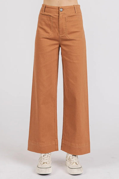 Mittoshop Twill High Rise Pants - Your Second Look