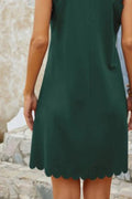 Mock Neck Sleeveless Mini Dress - Your Second Look
