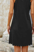Mock Neck Sleeveless Mini Dress - Your Second Look