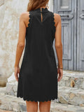 Mock Neck Sleeveless Mini Dress - Your Second Look