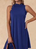 Mock Neck Sleeveless Mini Dress - Your Second Look