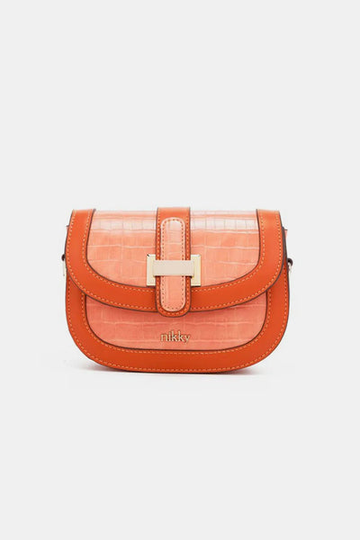 Nicole Lee USA Croc Embossed Crossbody Bag - Your Second Look