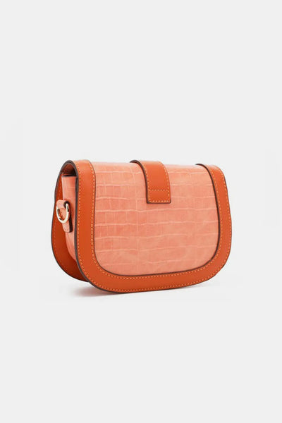 Nicole Lee USA Croc Embossed Crossbody Bag - Your Second Look