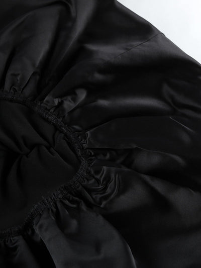 Off - Shoulder Ruffle Hem Mini Dress - Your Second Look