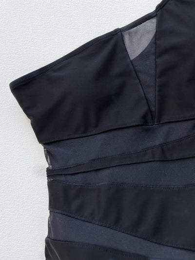 One - Shoulder Sleeveless One - Piece Swimsuit - Your Second Look