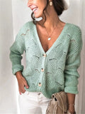 Openwork Button Up Cardigan - Your Second Look