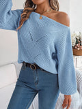 Openwork Long Sleeve Sweater - Your Second Look