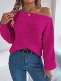Openwork Long Sleeve Sweater - Your Second Look