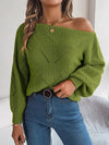 Openwork Long Sleeve Sweater - Your Second Look