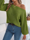 Openwork Long Sleeve Sweater - Your Second Look