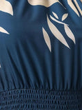 Paisley Print Halter Neck Mini Dress - Your Second Look