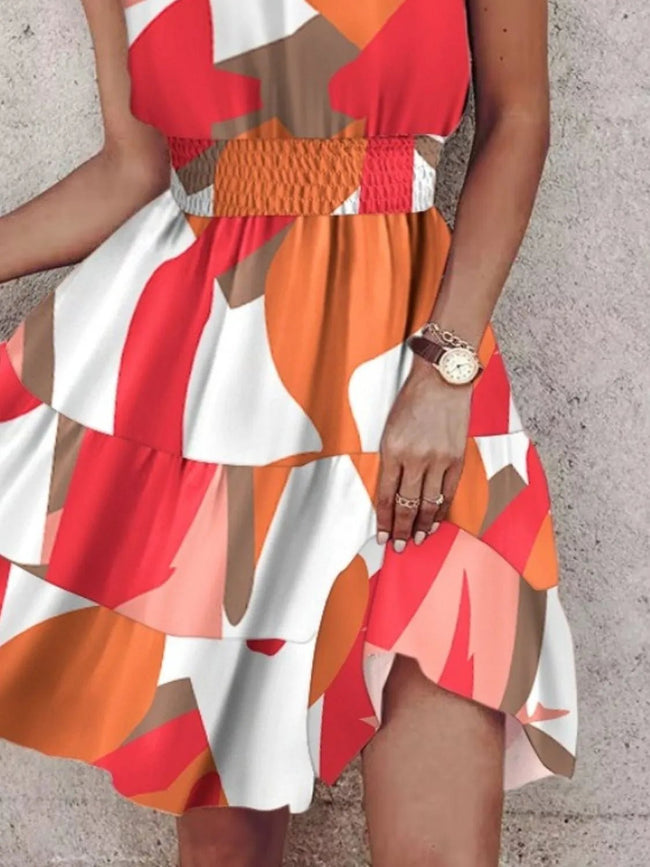 Paisley Print Halter Neck Mini Dress - Your Second Look