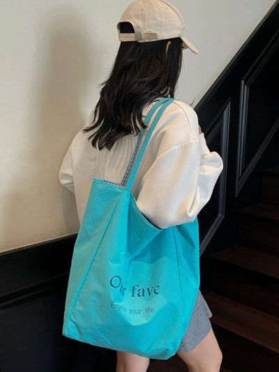Plaid Pattern Tote Bag - Your Second Look