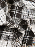 Plaid Print Chest Pockets Buttoned Shirt - Your Second Look
