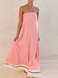 Playful Print Tube Maxi Dress - Your Second Look