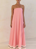 Playful Print Tube Maxi Dress - Your Second Look