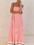 Playful Print Tube Maxi Dress - Your Second Look