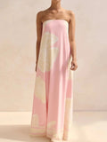 Playful Print Tube Maxi Dress - Your Second Look