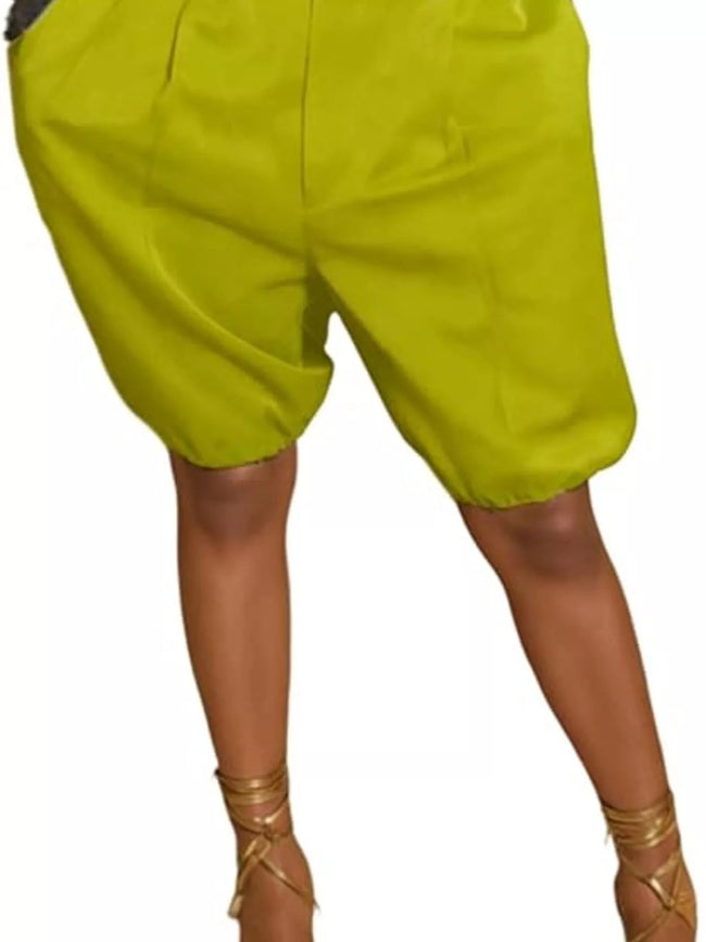 Pleated Detail High Waist Shorts - Your Second Look