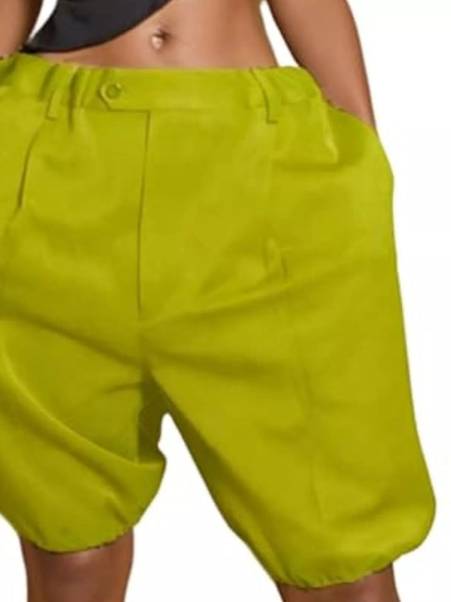 Pleated Detail High Waist Shorts - Your Second Look
