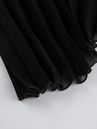 Pleated Detail Tube Mini Dress - Your Second Look