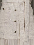 Pleated Hem Round Neck Dress - Your Second Look