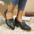 Point Toe Block Heel Loafers - Your Second Look