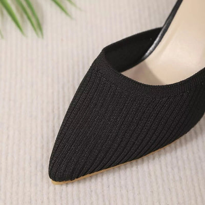 Point Toe Flare Heels Sandals - Your Second Look