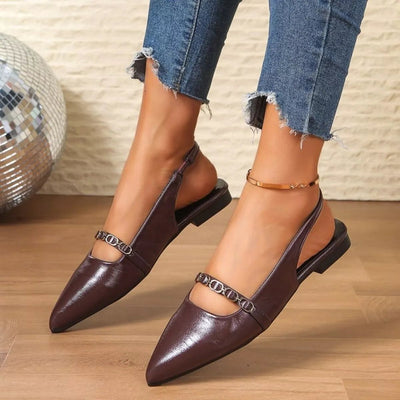 Point Toe Slingback Sandals - Your Second Look