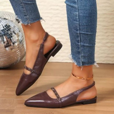Point Toe Slingback Sandals - Your Second Look