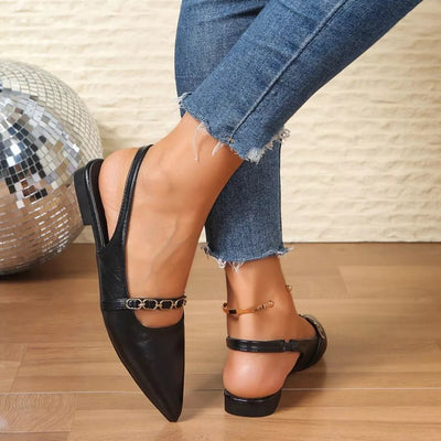 Point Toe Slingback Sandals - Your Second Look