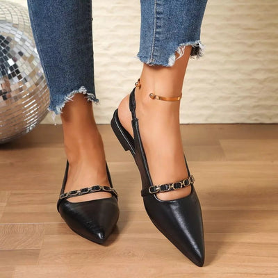 Point Toe Slingback Sandals - Your Second Look