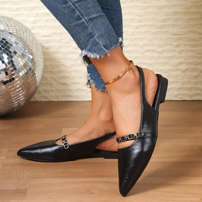Point Toe Slingback Sandals - Your Second Look