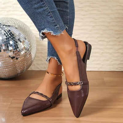 Point Toe Slingback Sandals - Your Second Look