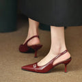 Pointed Toe Slingback Pumps - Your Second Look